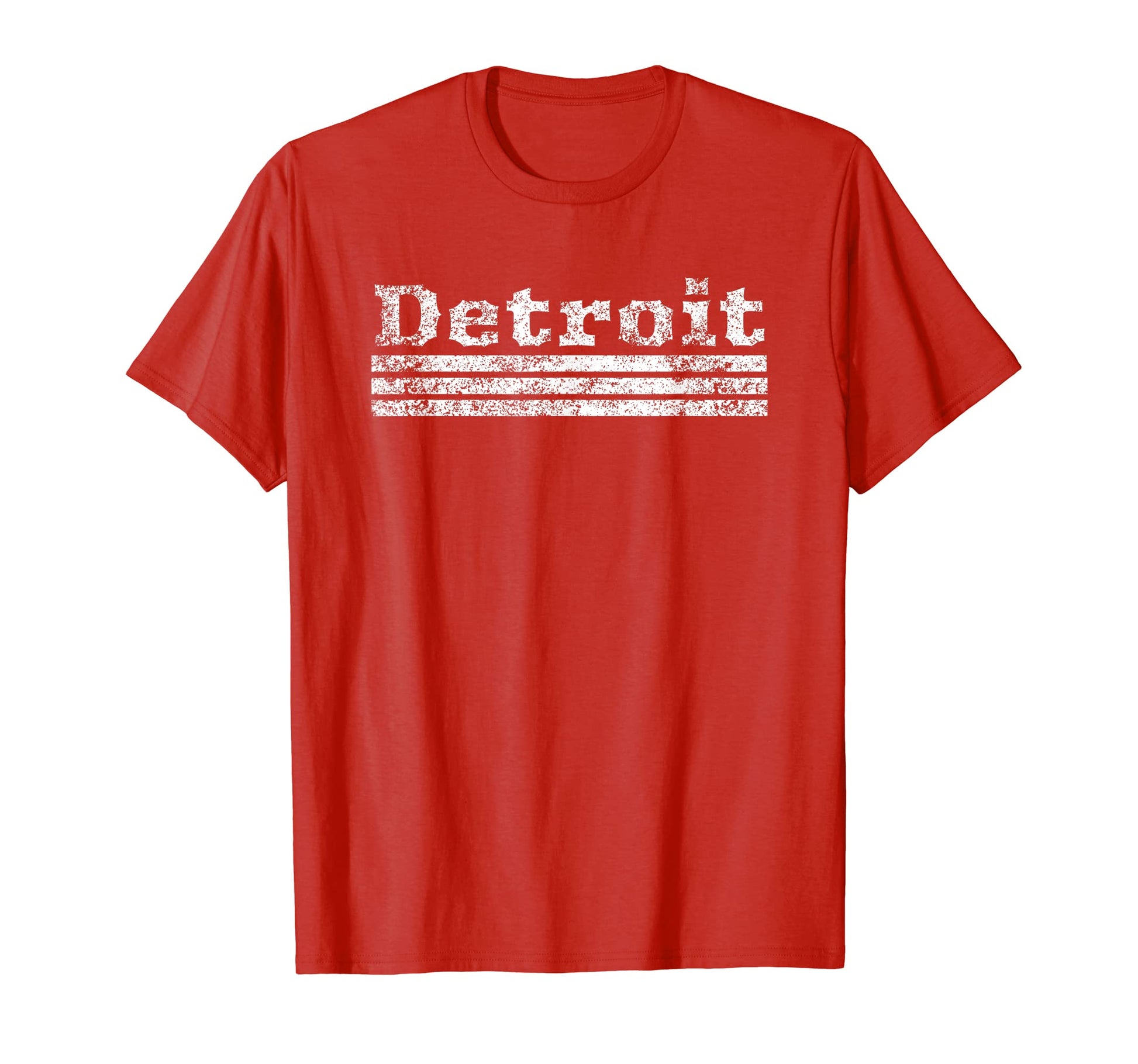 Detroit Michigan Weathered Stripe T-Shirt - Aesthetic Graphic Unisex - T-Shirt, Sweatshirt, Hoodie