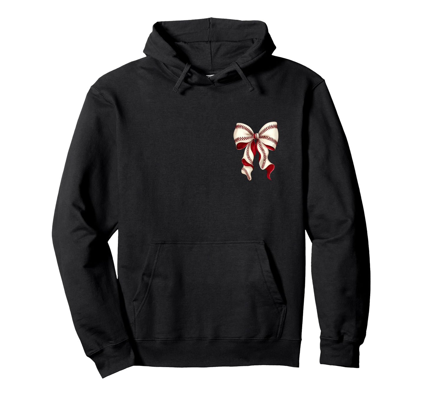 Tball Momma Teeball Front Back Coquette Hoodie - Trendy Graphic Men Women - T-Shirt, Sweatshirt, Hoodie
