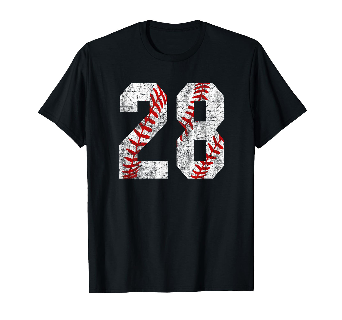 Baseball Mom 28 Jersey Baseball Favorite T-Shirt - Novelty Apparel Unisex - T-Shirt, Sweatshirt, Hoodie