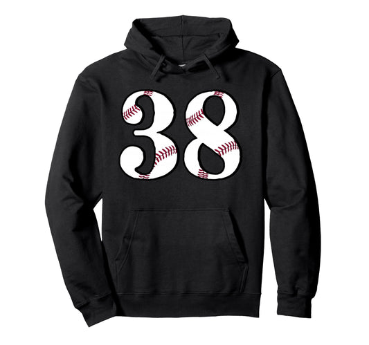 Baseball 1938 88Th Birthday 88 Years Old Hoodie - Graphic Print for Adults - T-Shirt, Sweatshirt, Hoodie