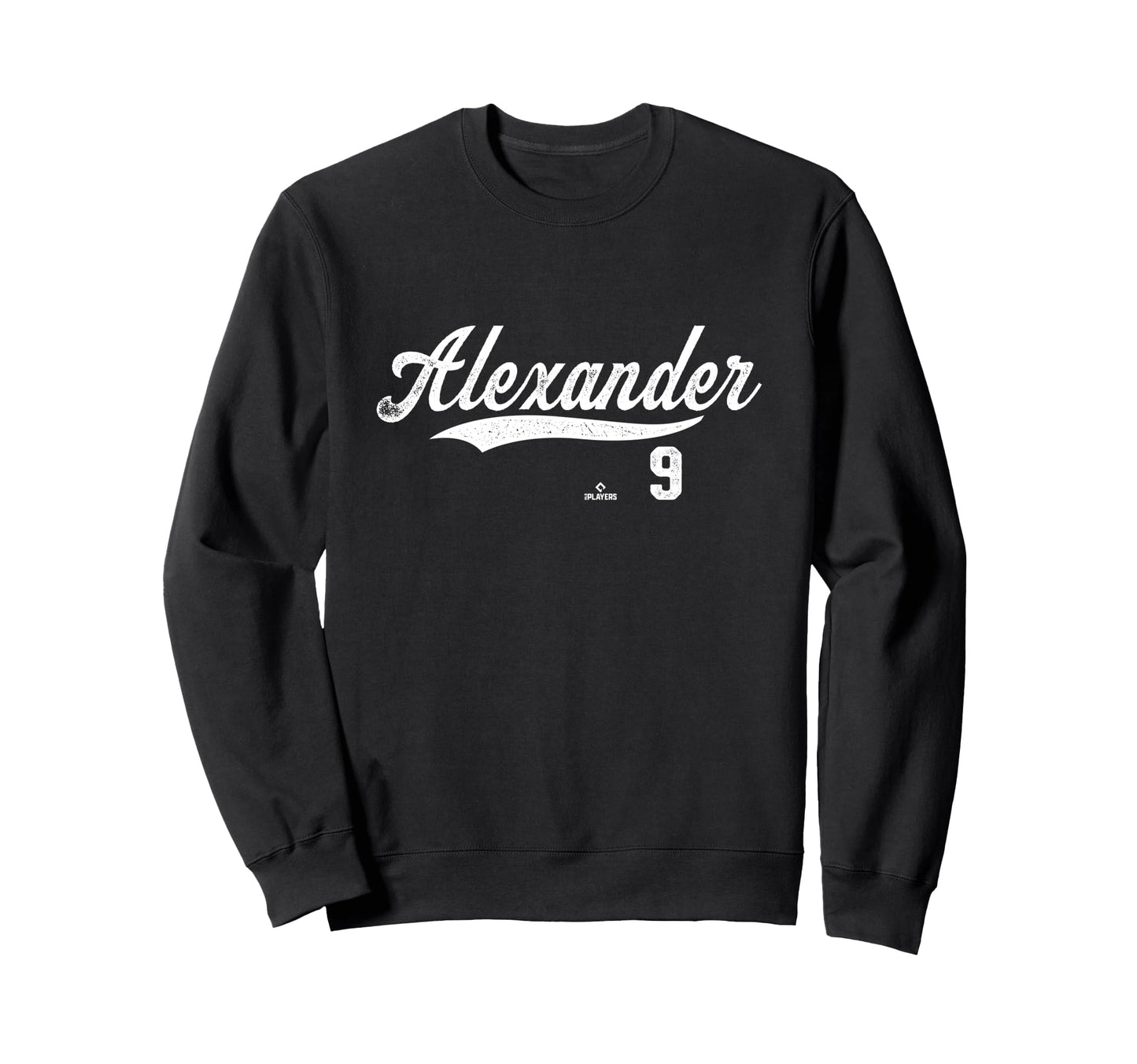 Distressed Swoosh Blaze Alexander Sweatshirt - Novelty Apparel Unisex - T-Shirt, Sweatshirt, Hoodie