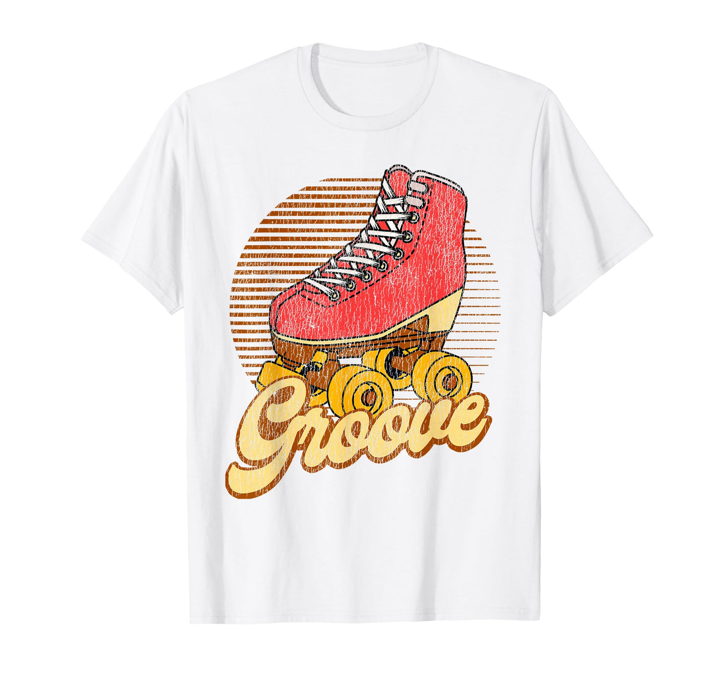 Roller Skating Skate 1970S T-Shirt - Graphic Print for Adults - T-Shirt, Sweatshirt, Hoodie