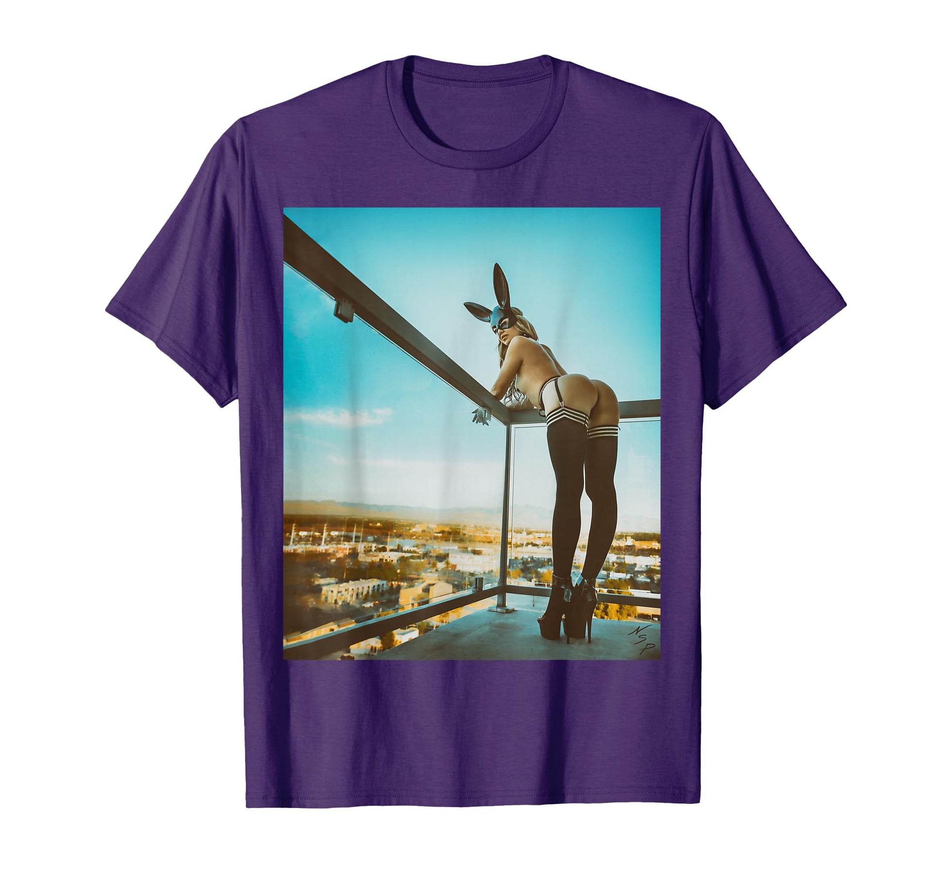 Sexy Bad Bunny Pinup W Nice Butt T-Shirt - Graphic Print Men Women - T-Shirt, Sweatshirt, Hoodie
