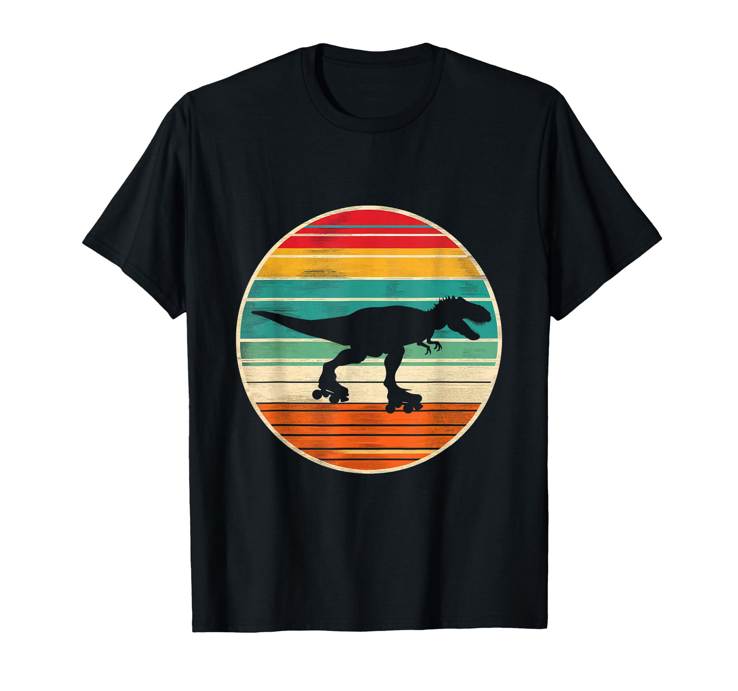 Tyrannosaurus Roller Dinosaur T-Shirt - Casual Everyday Wear Men Women - T-Shirt, Sweatshirt, Hoodie