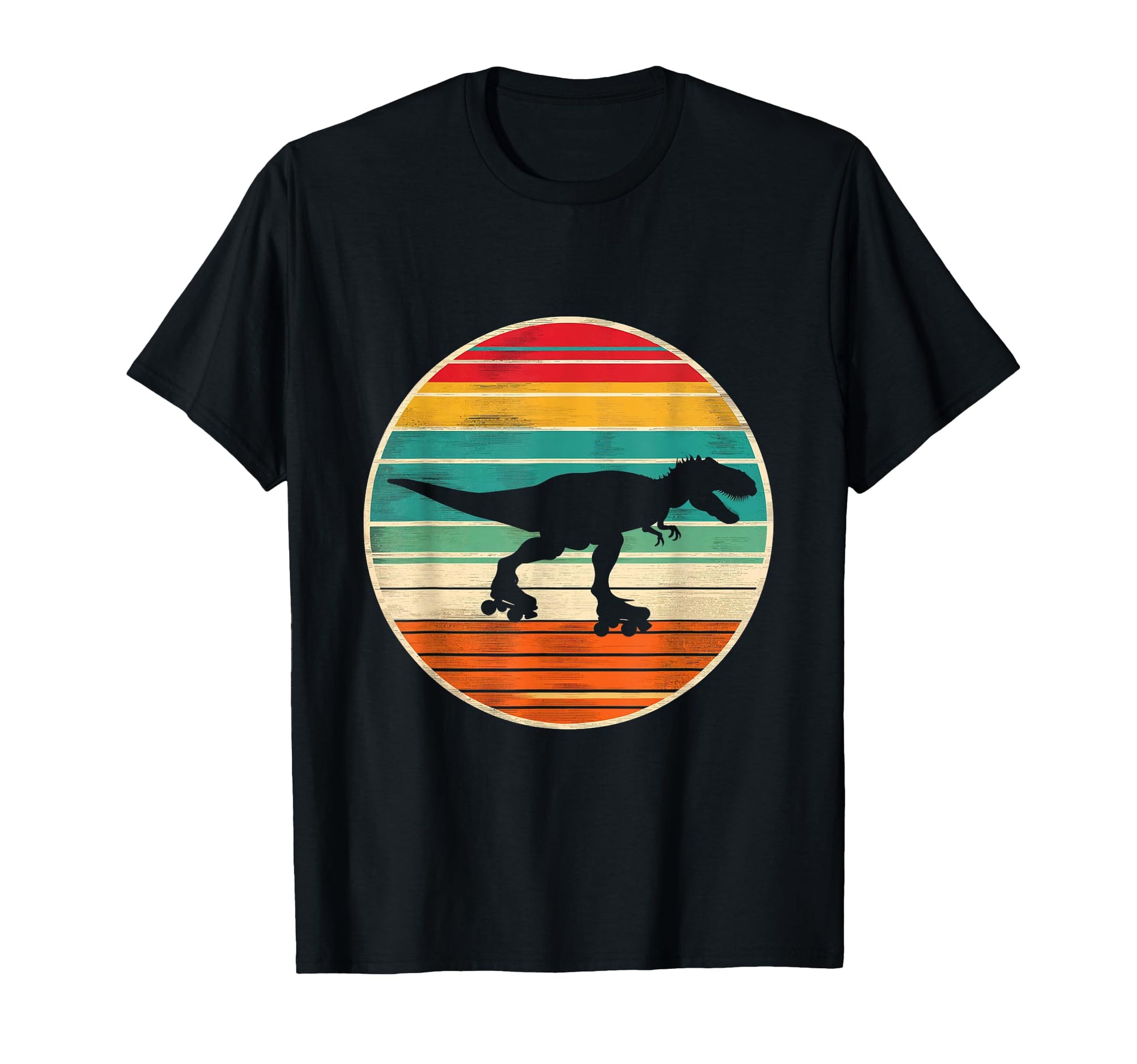 Tyrannosaurus Roller Dinosaur T-Shirt - Casual Everyday Wear Men Women - T-Shirt, Sweatshirt, Hoodie