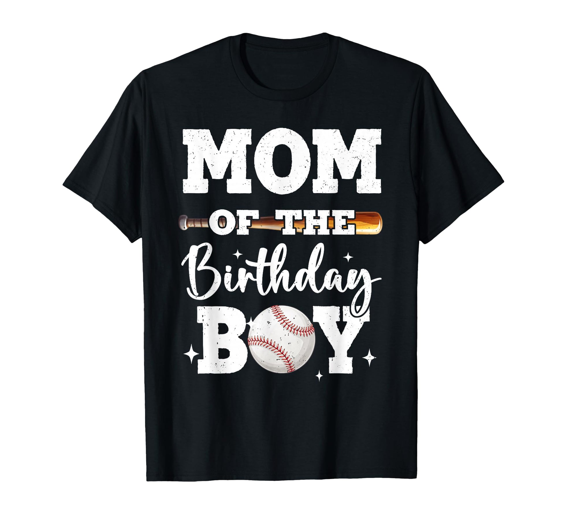 Mom Birthday Baseball Bday Family T-Shirt - Unique Graphic Unisex - T-Shirt, Sweatshirt, Hoodie