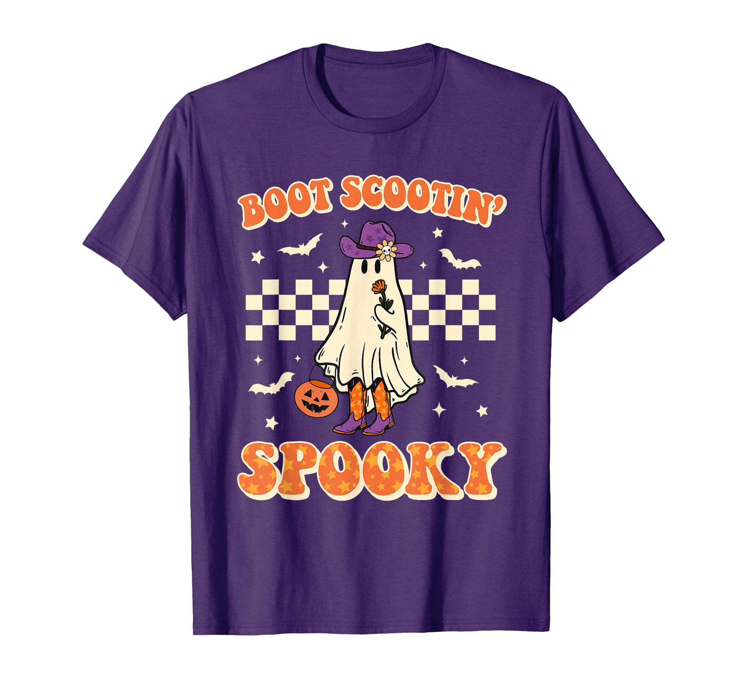 Halloween Cowgirl Ghost Western T-Shirt - Casual Everyday Wear Men Women - T-Shirt, Sweatshirt, Hoodie