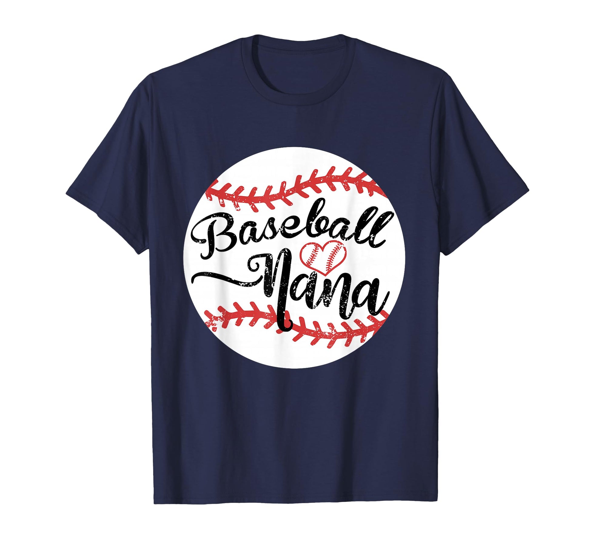 Proud Baseball Nana T-Shirt - Minimalist Print Men Women - T-Shirt, Sweatshirt, Hoodie