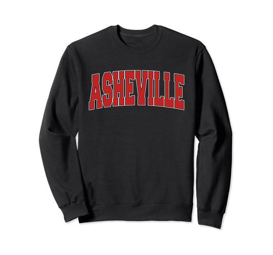 Asheville Nc North Carolina Sweatshirt - Minimalist Print Men Women - T-Shirt, Sweatshirt, Hoodie