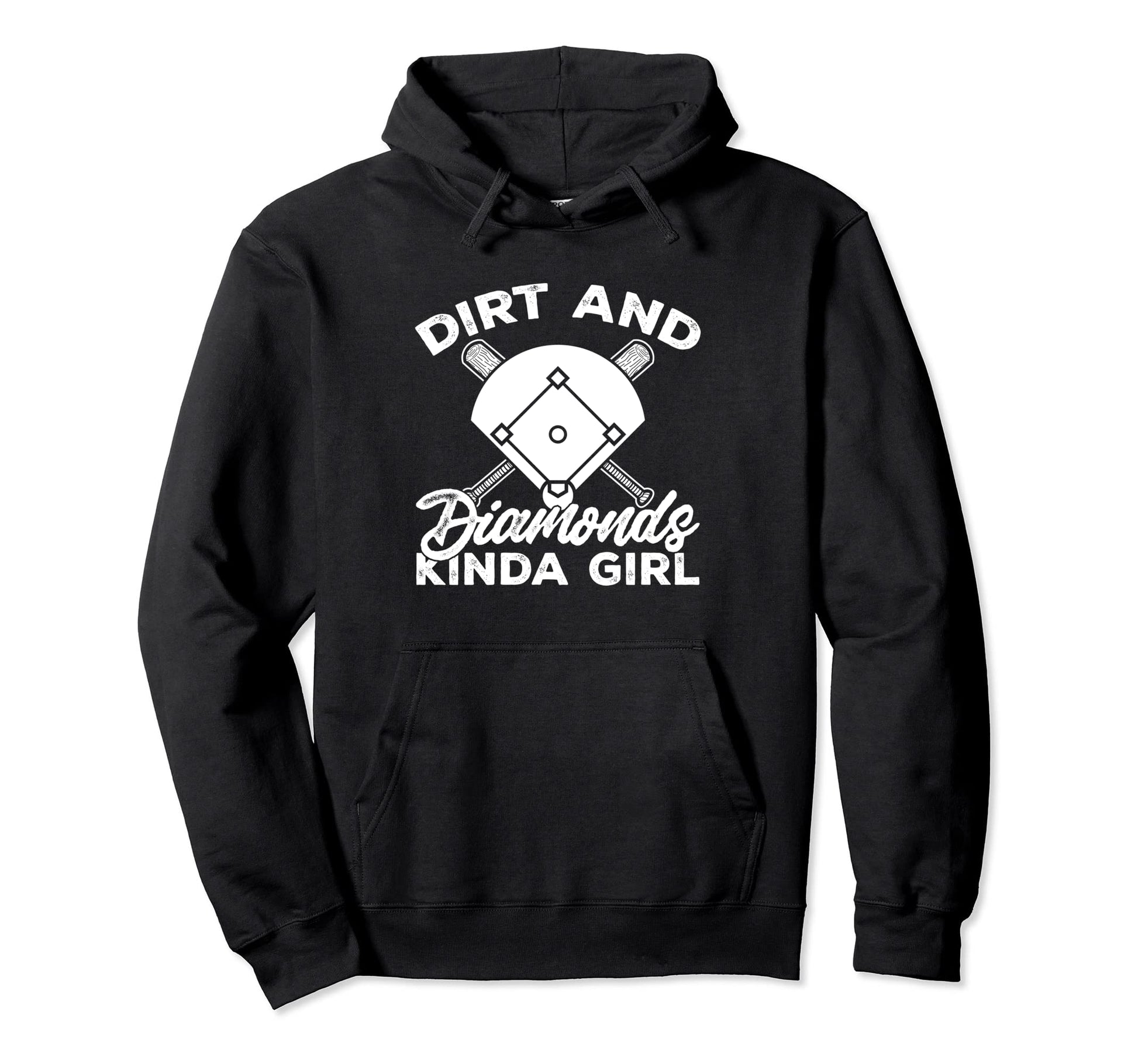 Softball Funny Sports Dirt And Hoodie - Casual Everyday Wear for Adults - T-Shirt, Sweatshirt, Hoodie