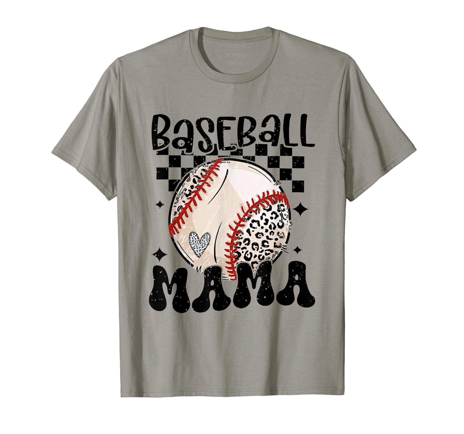 Baseball Mama Groovy Baseball T-Shirt - Streetwear Style Men Women - T-Shirt, Sweatshirt, Hoodie