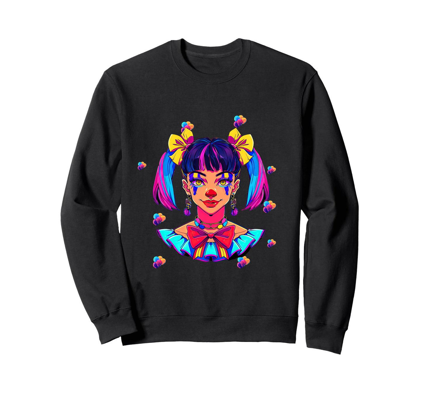 Streetwear Synthwave 80S 90S Anime Sweatshirt - Streetwear Style Men Women - T-Shirt, Sweatshirt, Hoodie