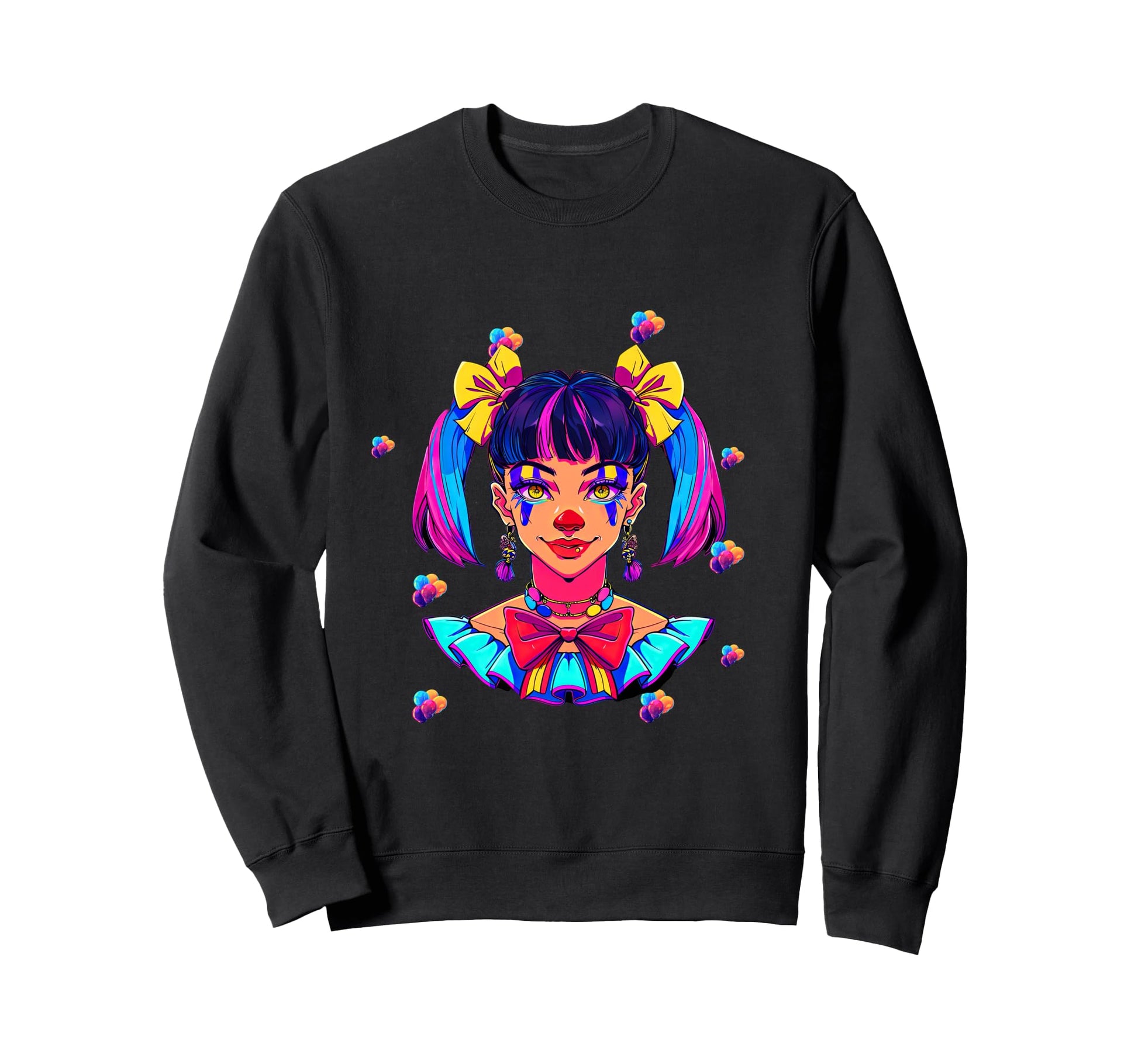 Streetwear Synthwave 80S 90S Anime Sweatshirt - Streetwear Style Men Women - T-Shirt, Sweatshirt, Hoodie