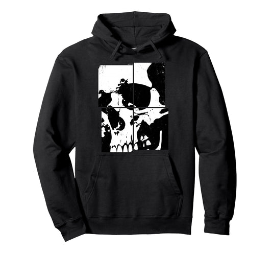 Aesthetic Streetwear Skull Hoodie - Graphic Print Men Women - T-Shirt, Sweatshirt, Hoodie