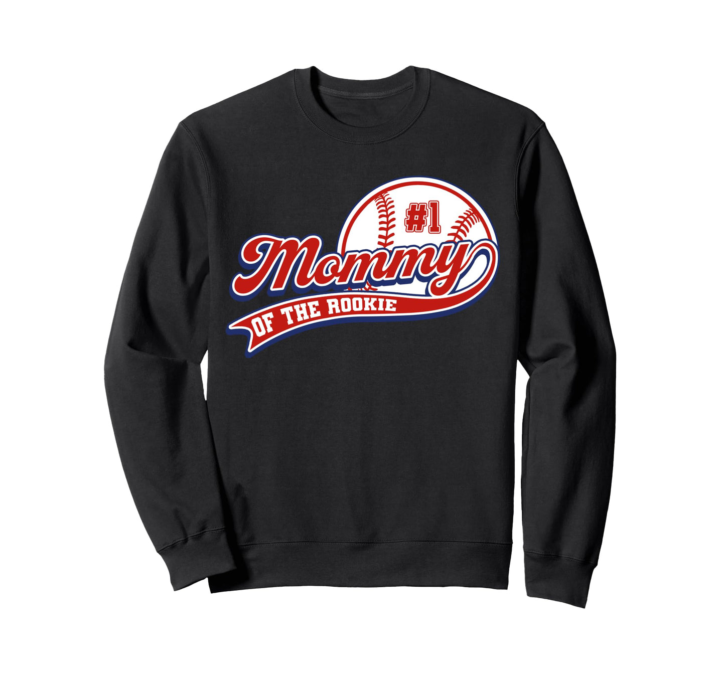 Mommy Rookie Year 1St Birthday Sweatshirt - Custom Art Print Unisex - T-Shirt, Sweatshirt, Hoodie