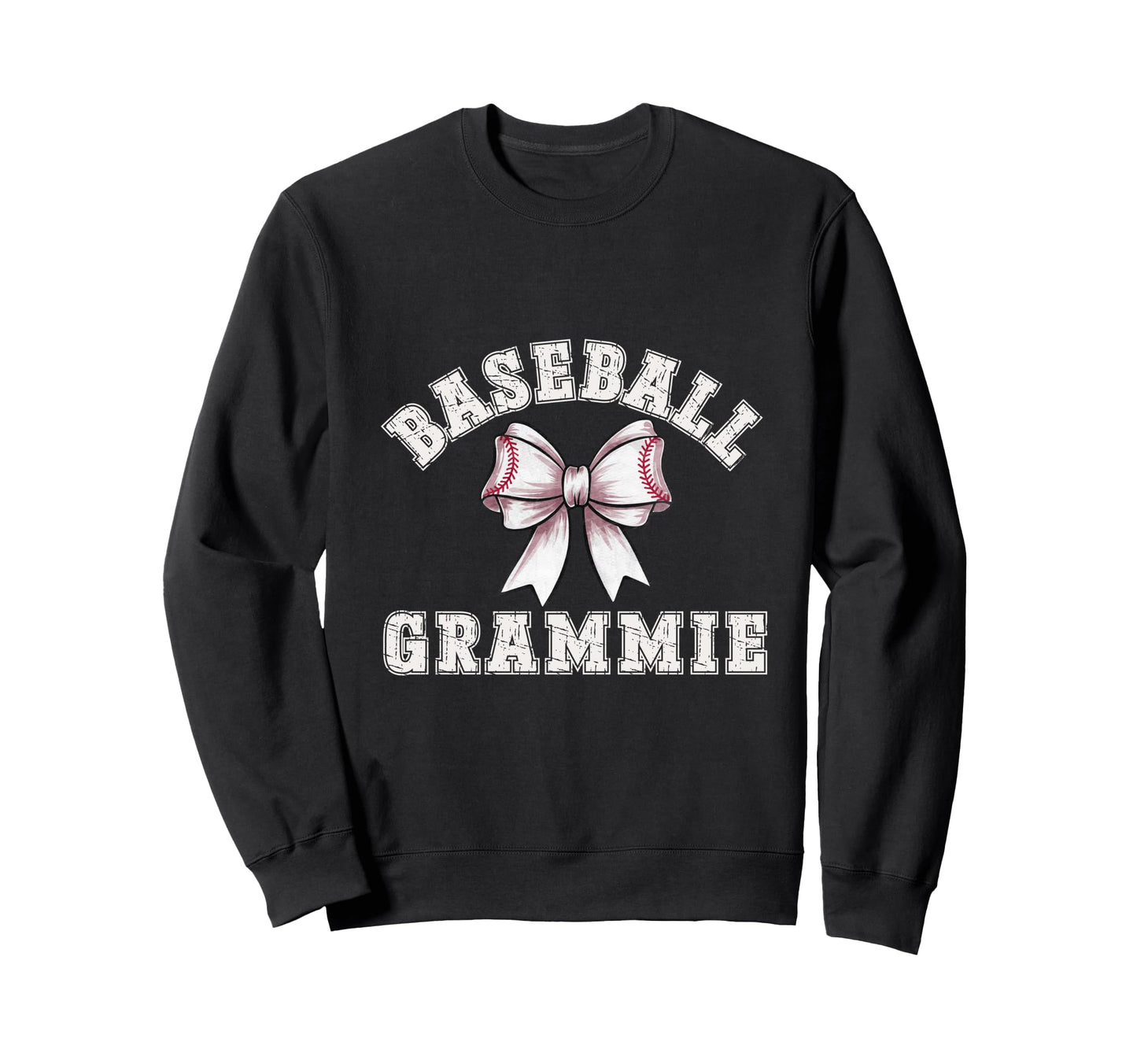 Coquette Baseball Grammie Bow Game Day Sweatshirt - Unique Graphic Unisex - T-Shirt, Sweatshirt, Hoodie