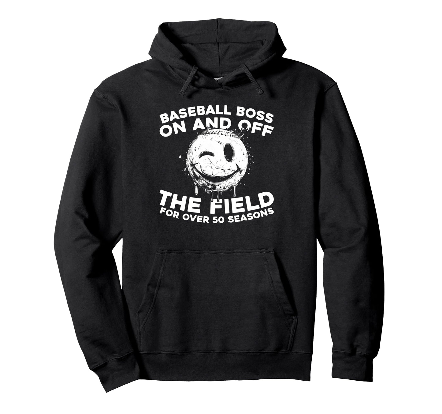 50 Years Old Player Team Baseballer Hoodie - Novelty Apparel Men Women - T-Shirt, Sweatshirt, Hoodie