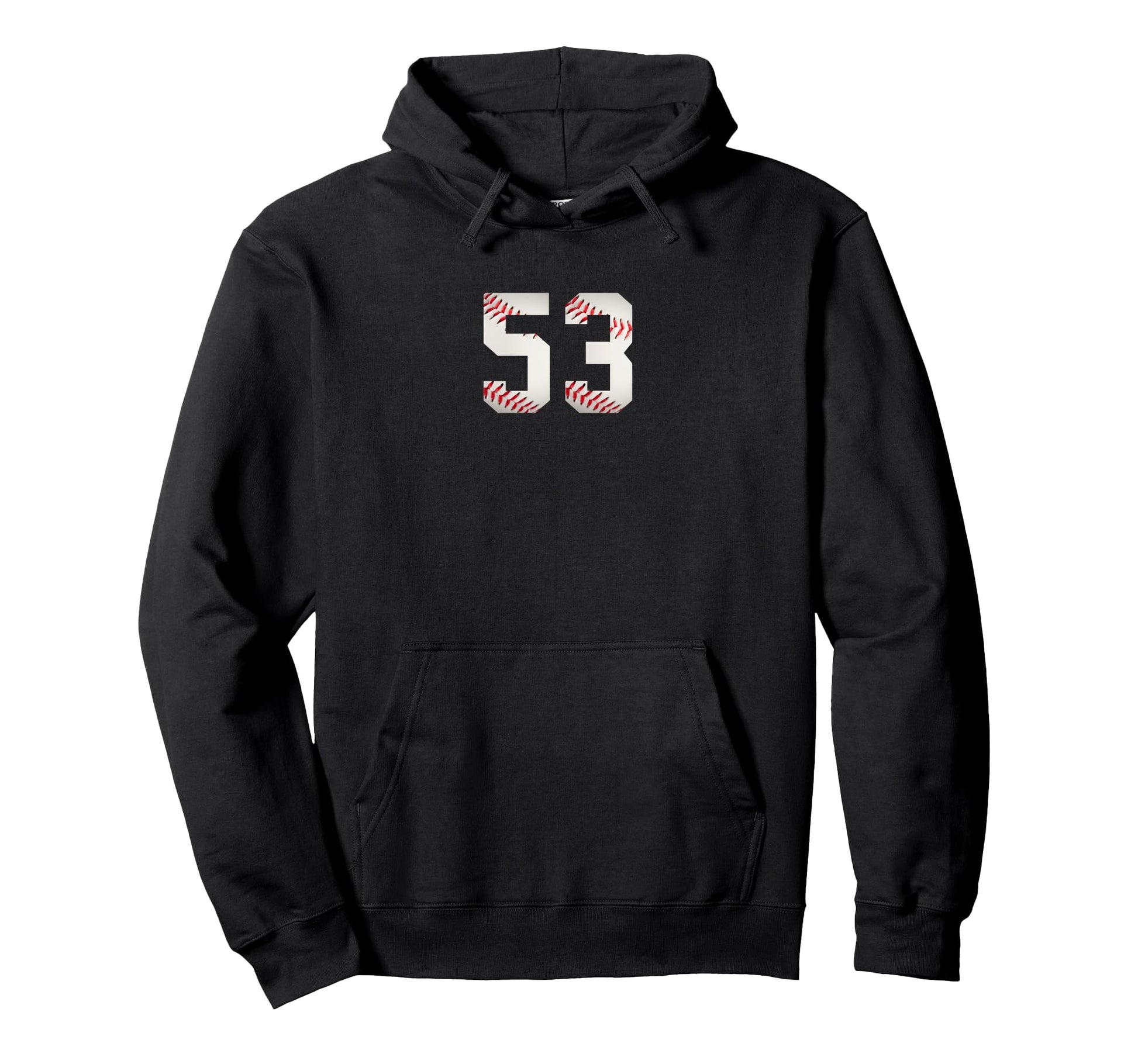 Number 53 Minimalist Birthday Hoodie - Casual Everyday Wear for Adults - T-Shirt, Sweatshirt, Hoodie