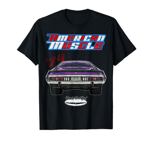 1974 Charger Super Bee Hot Rod Muscle T-Shirt - Minimalist Print Unisex - T-Shirt, Sweatshirt, Hoodie