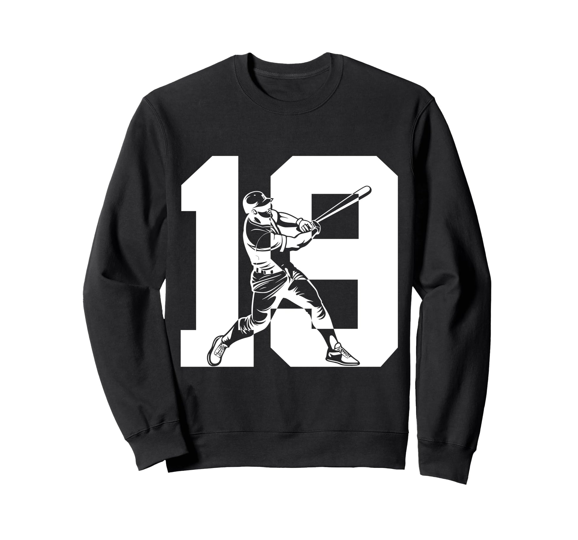 Number 19 Years Baseball 19Th Sweatshirt - Casual Everyday Wear for Adults - T-Shirt, Sweatshirt, Hoodie