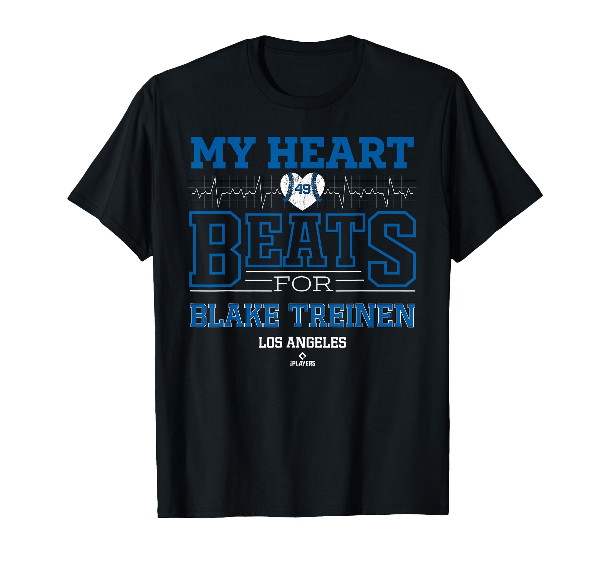 My Heart Beats Blake Treinen Los T-Shirt - Aesthetic Graphic Men Women - T-Shirt, Sweatshirt, Hoodie