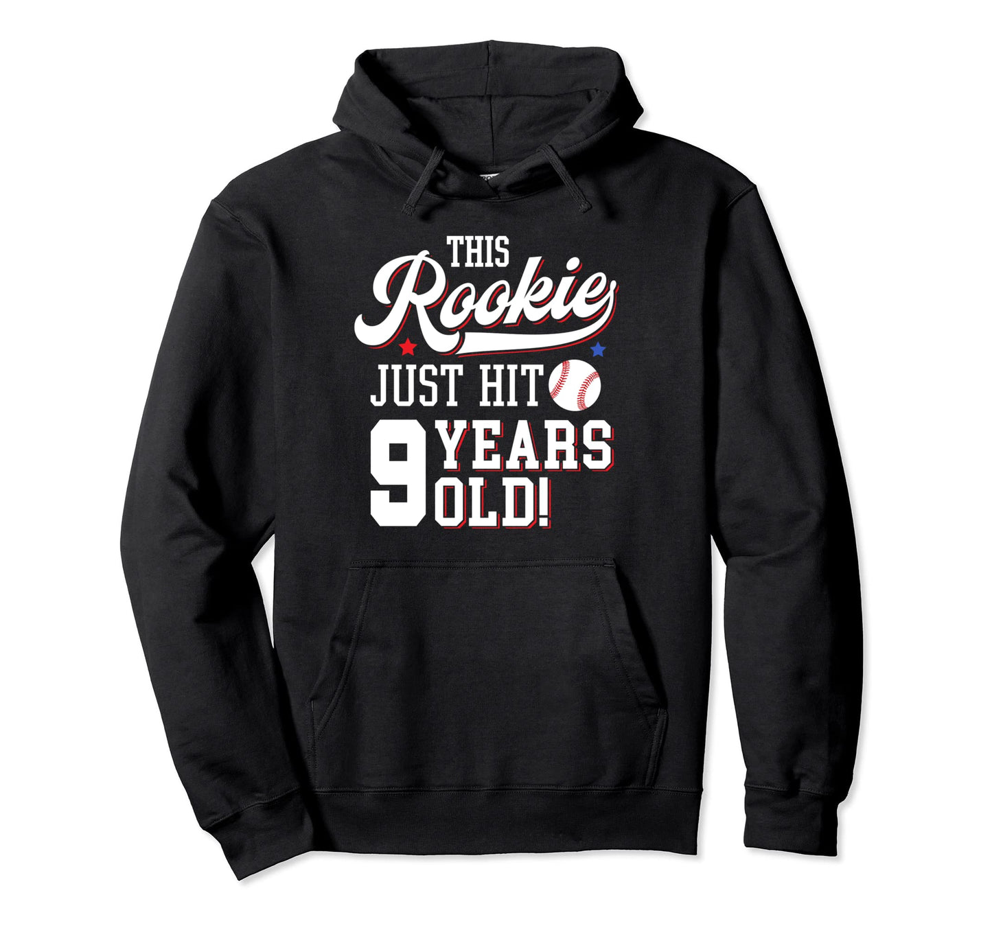Baseball Birthday Party This Rookie Hoodie - Minimalist Print for Adults - T-Shirt, Sweatshirt, Hoodie