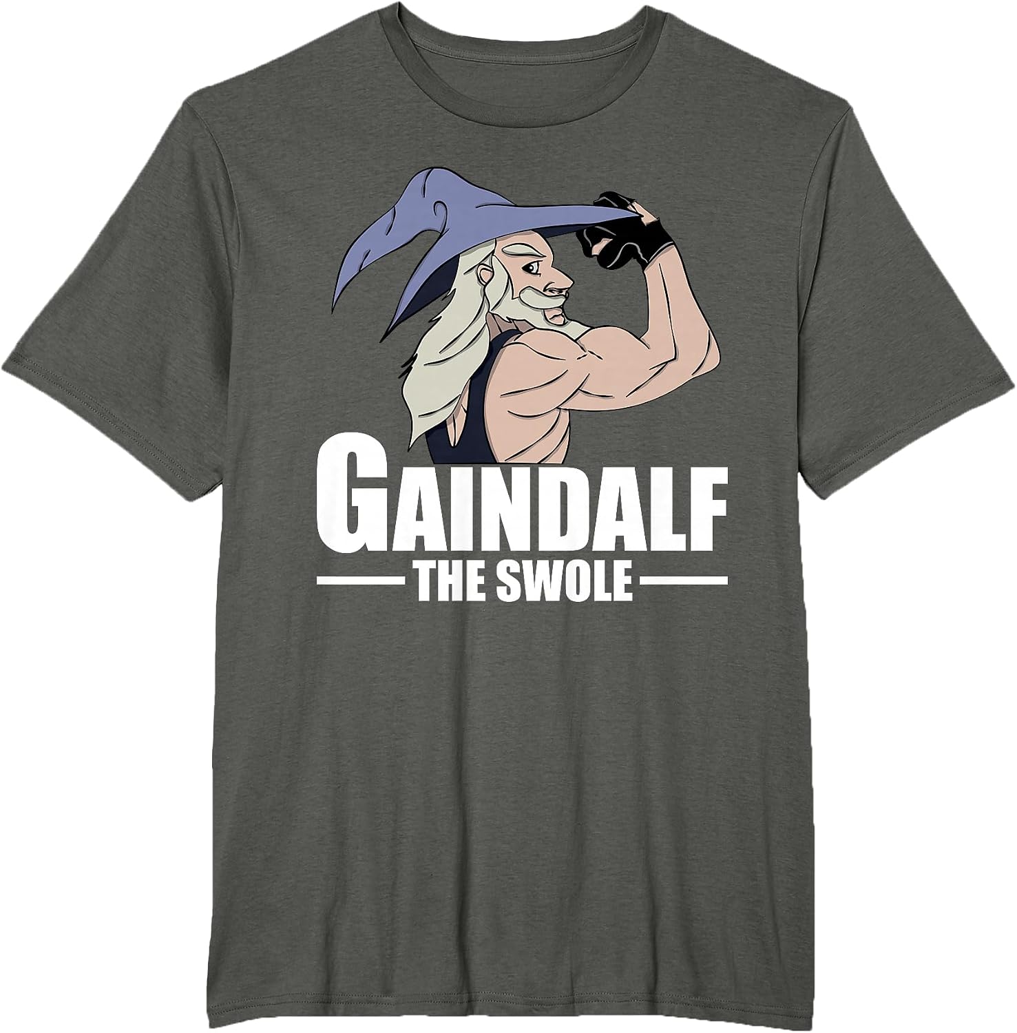 Gaindalf Fitness Merch - Adult & Kids T-Shirts, Sweatshirts & Hoodies apparel design preview 1