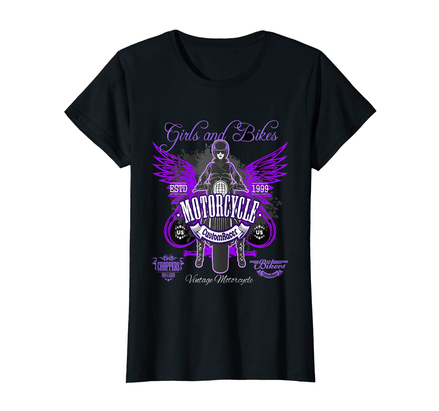 And Bikes Motorcycle Custom Racer T-Shirt - Custom Art Print for Adults - T-Shirt, Sweatshirt, Hoodie