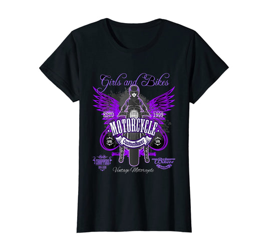 And Bikes Motorcycle Custom Racer T-Shirt - Custom Art Print for Adults - T-Shirt, Sweatshirt, Hoodie