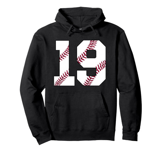 Baseball 2007 19Th Birthday 19 Years Old Hoodie - Graphic Print Men Women - T-Shirt, Sweatshirt, Hoodie