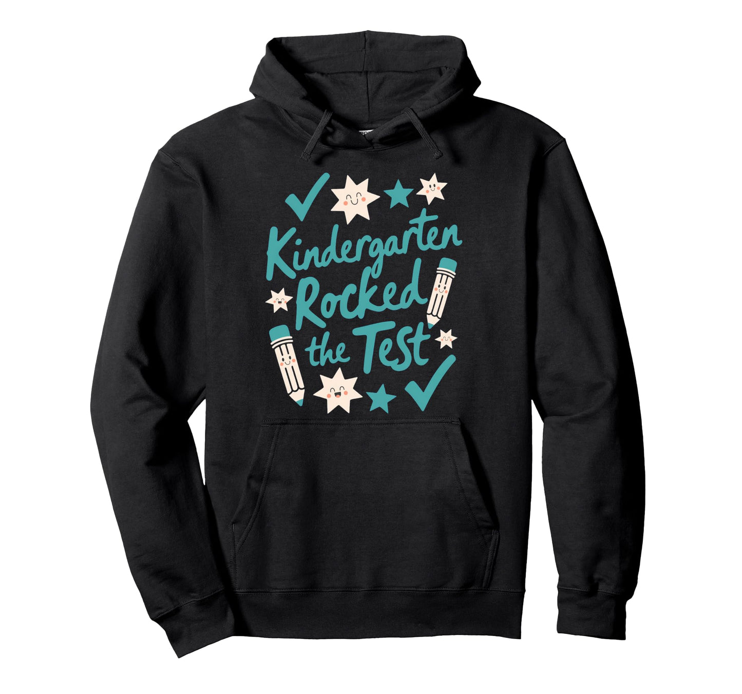 Kindergarten Teacher Testing Season Groovy Hoodie - Minimalist Print Unisex - T-Shirt, Sweatshirt, Hoodie