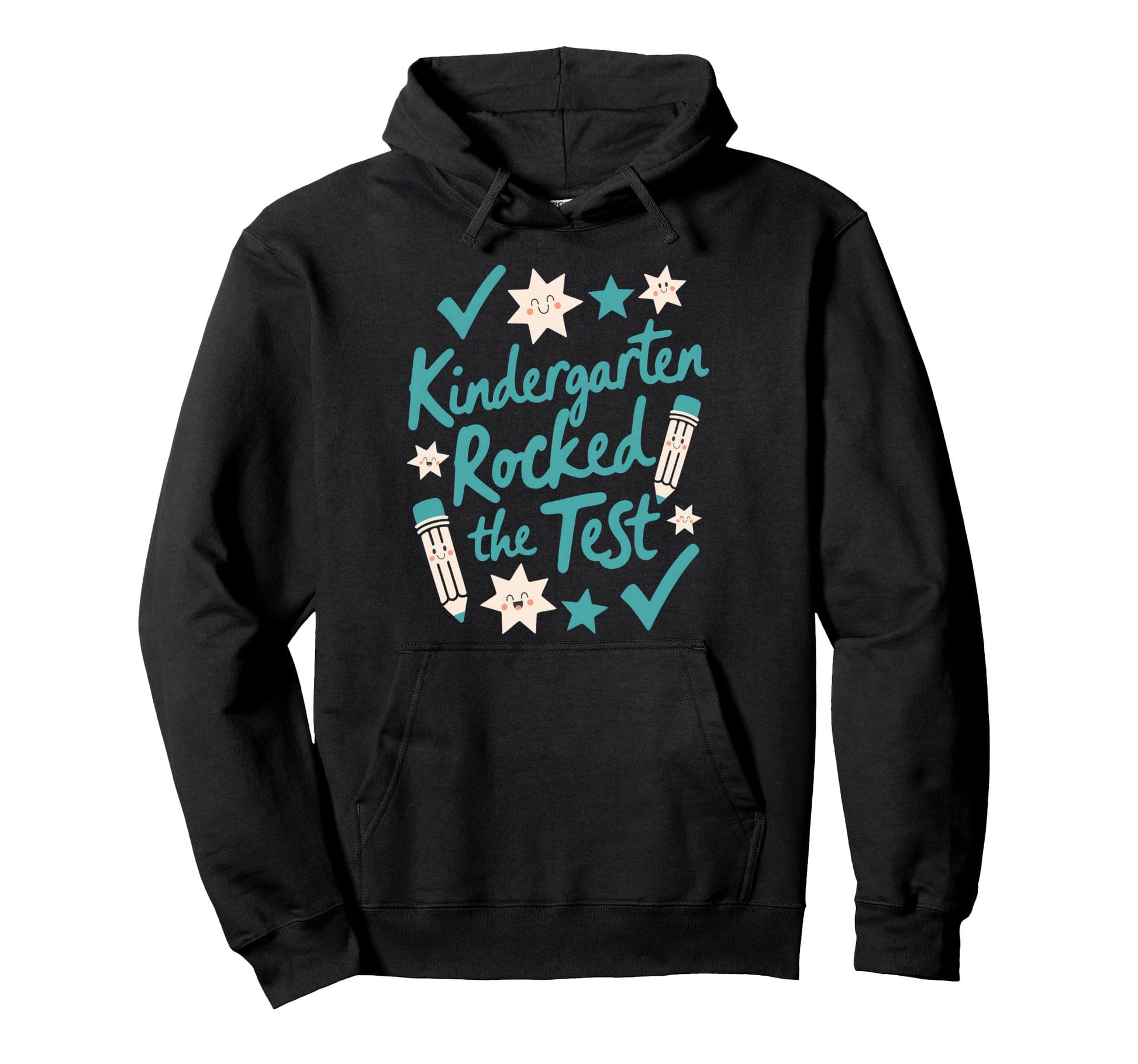 Kindergarten Teacher Testing Season Groovy Hoodie - Minimalist Print Unisex - T-Shirt, Sweatshirt, Hoodie