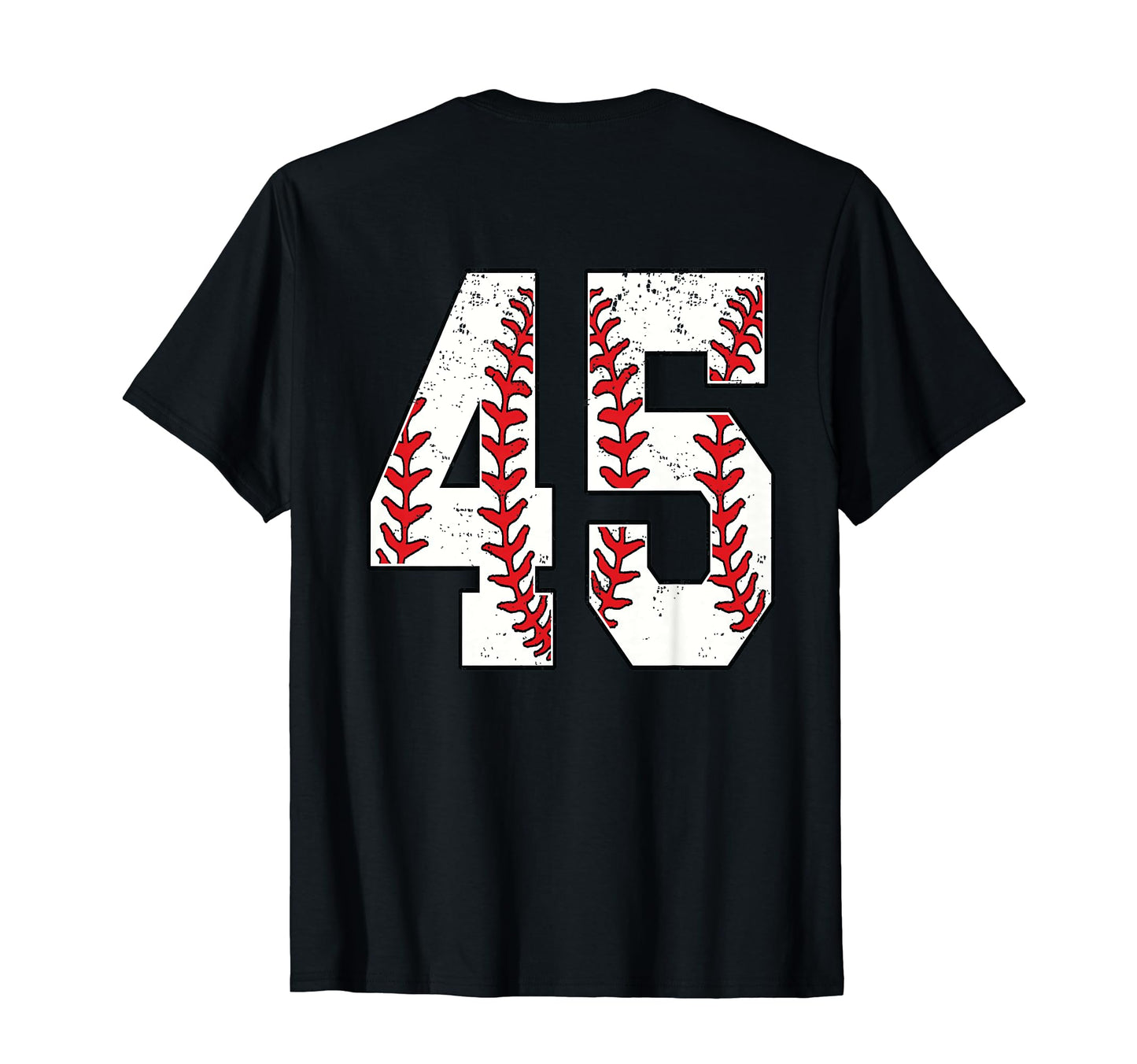 Number 45 Baseball Jersey Number 45 Back T-Shirt - Trendy Graphic Unisex - T-Shirt, Sweatshirt, Hoodie