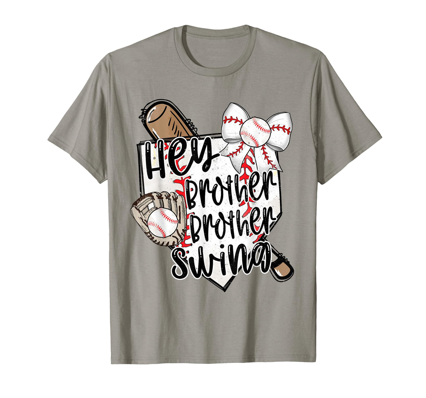 Hey Brother Brother Swing Coquette Bow T-Shirt - Novelty Apparel Men Women - T-Shirt, Sweatshirt, Hoodie