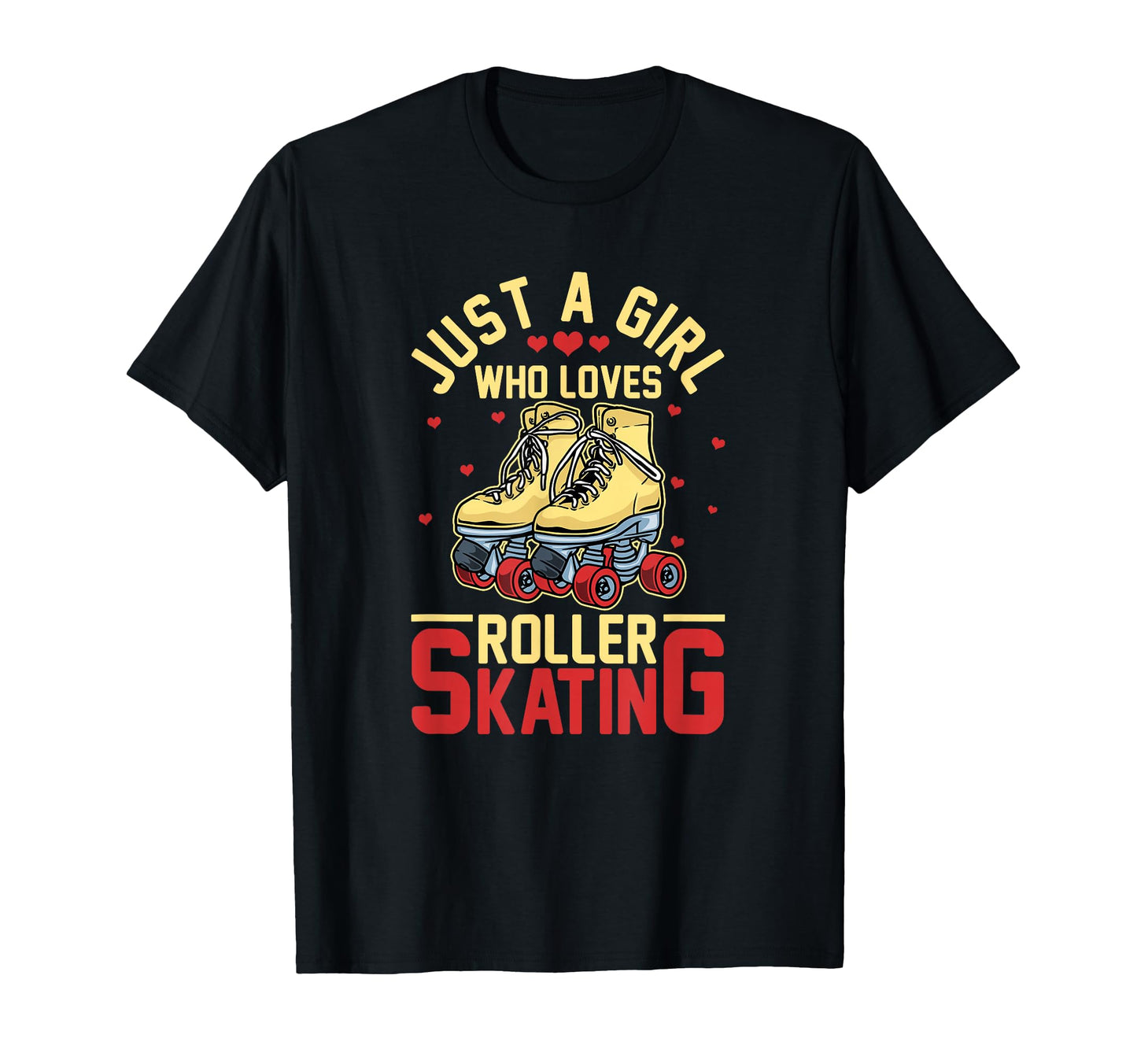 Roller Skates Just Who Loves Roller T-Shirt - Aesthetic Graphic Men Women - T-Shirt, Sweatshirt, Hoodie