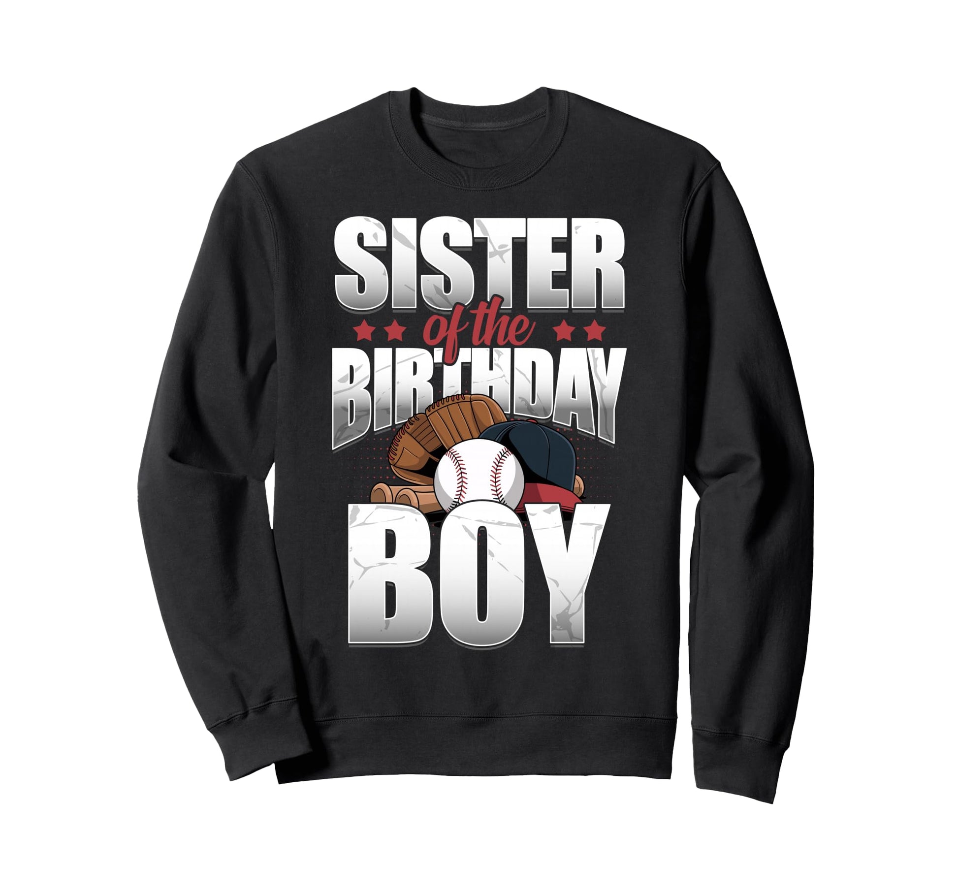 Sister Birthday Matching Baseball Sweatshirt - Minimalist Print for Adults - T-Shirt, Sweatshirt, Hoodie