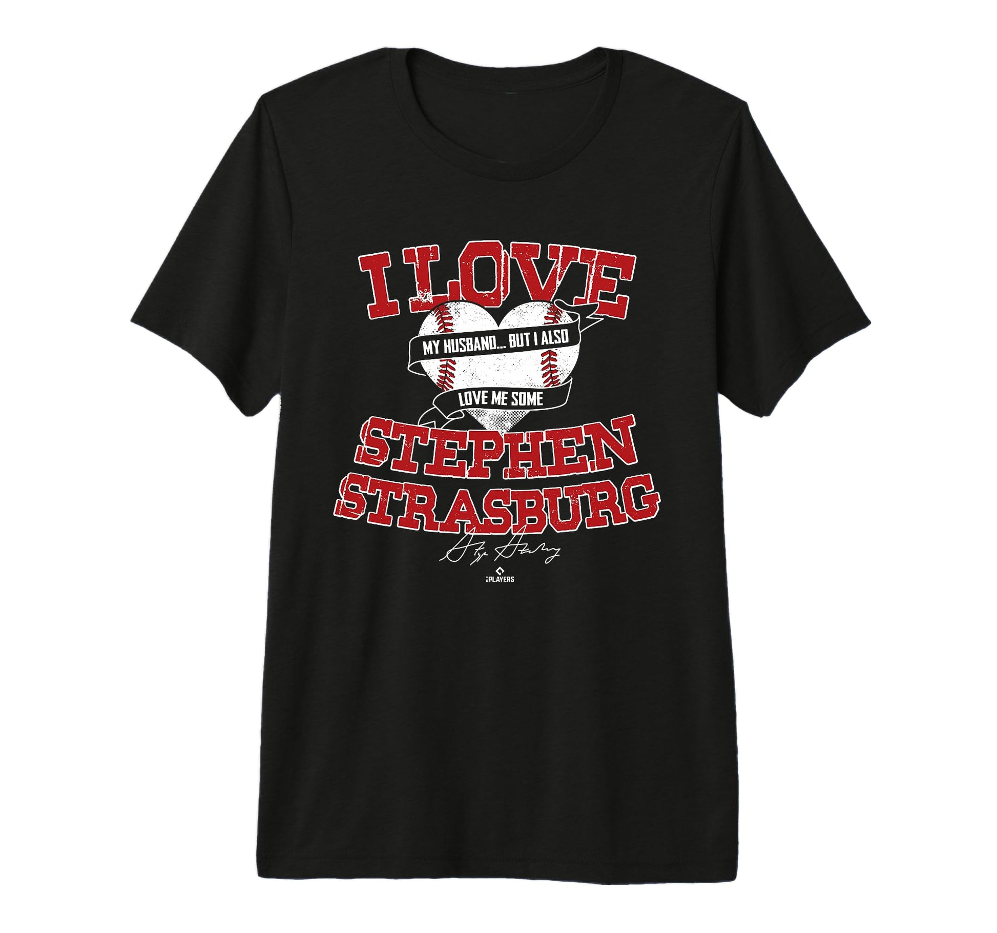 I Love Stephen Strasburg Tri Blend T-Shirt - Casual Everyday Wear Unisex - T-Shirt, Sweatshirt, Hoodie