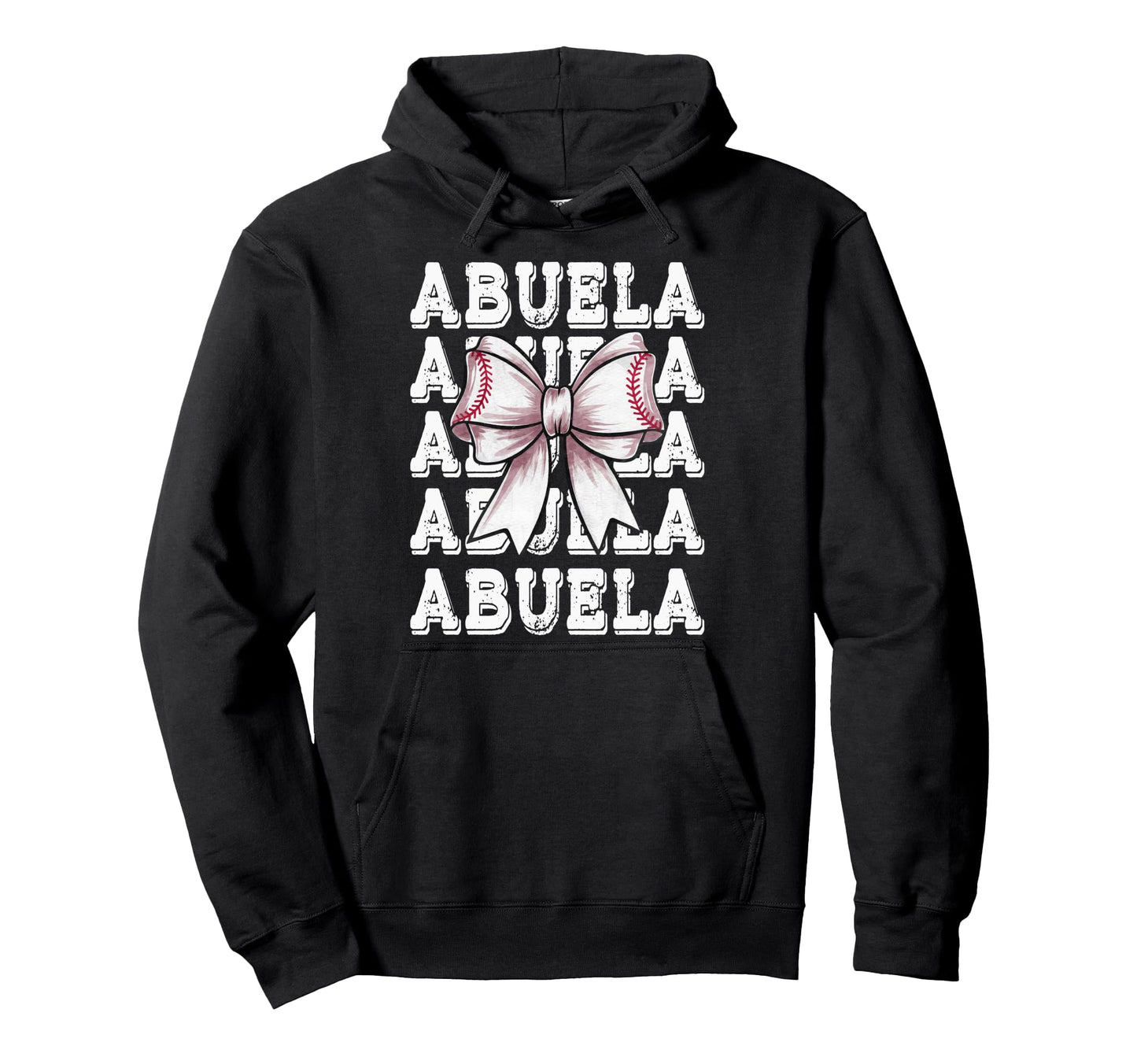 Coquette Baseball Abuela Matching Family Hoodie - Custom Art Print Unisex - T-Shirt, Sweatshirt, Hoodie