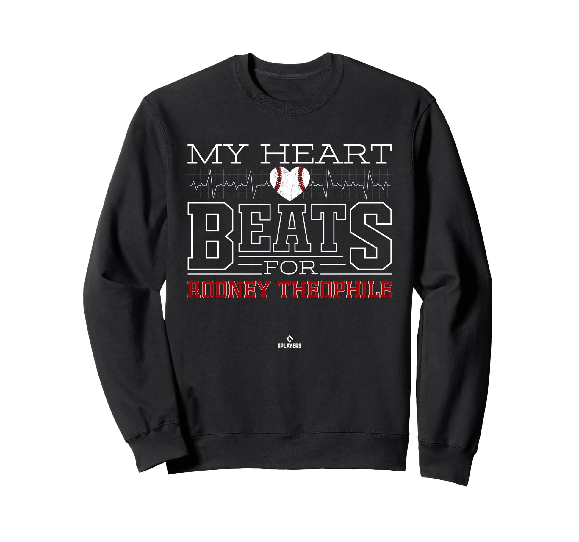 My Heart Beats Rodney Theophile Sweatshirt - Novelty Apparel Unisex - T-Shirt, Sweatshirt, Hoodie