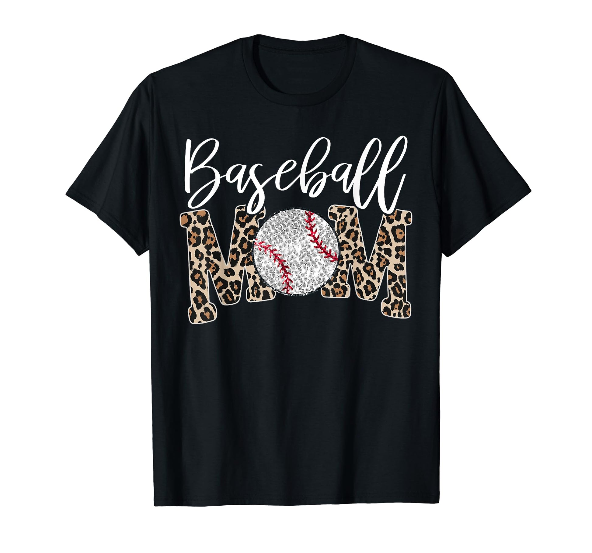 Leopard Baseball Mom Matching T-Shirt - Streetwear Style Men Women - T-Shirt, Sweatshirt, Hoodie