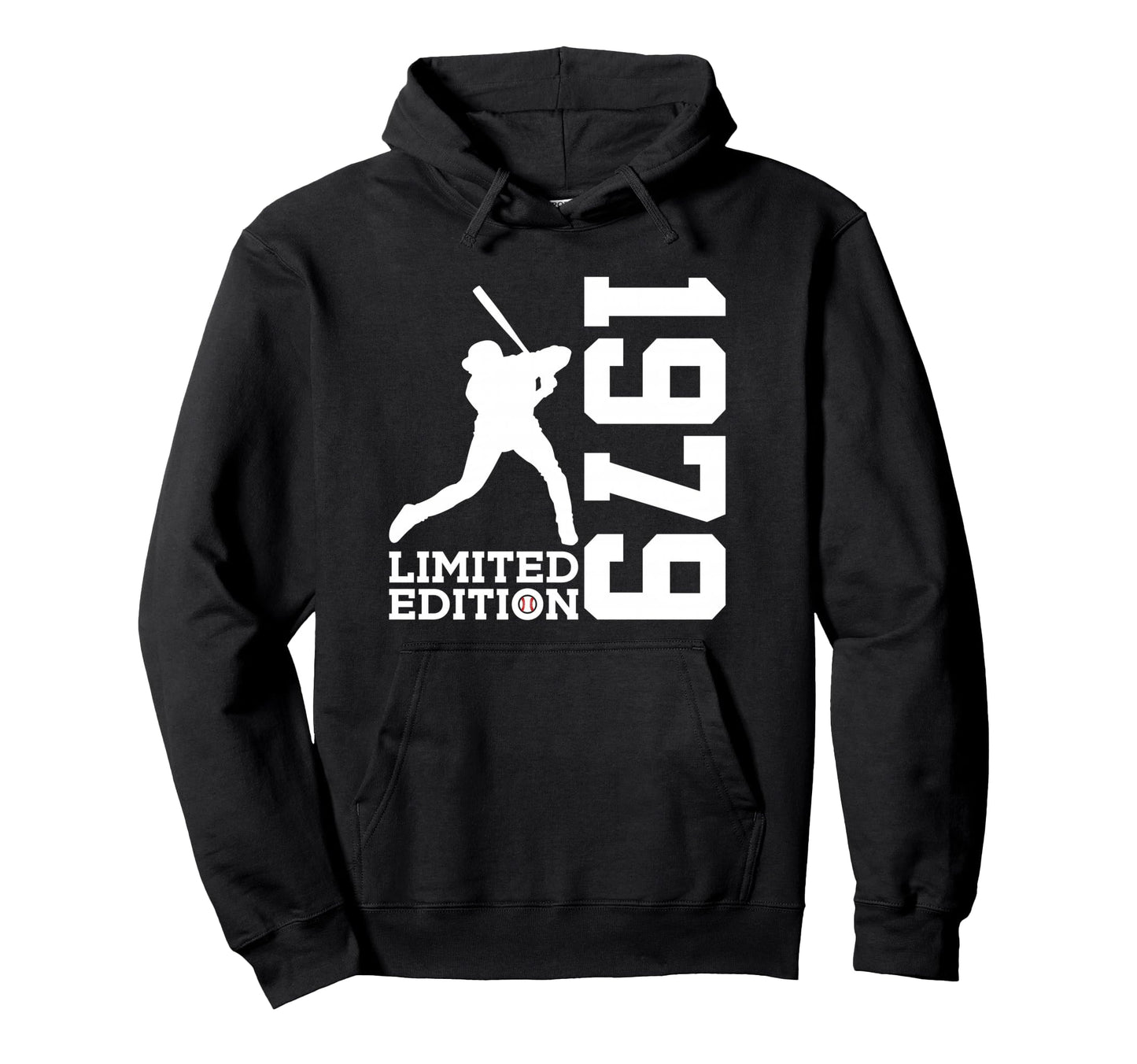 47Th Birthday Baseball 1979 Hoodie - Fun Novelty Design Unisex - T-Shirt, Sweatshirt, Hoodie
