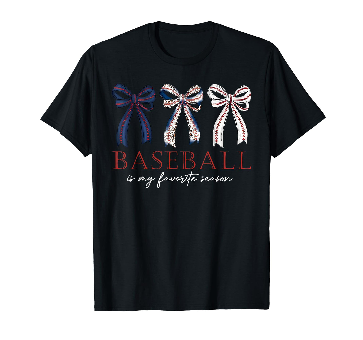 Baseball Is My Favorite Season T-Shirt - Minimalist Print for Adults - T-Shirt, Sweatshirt, Hoodie