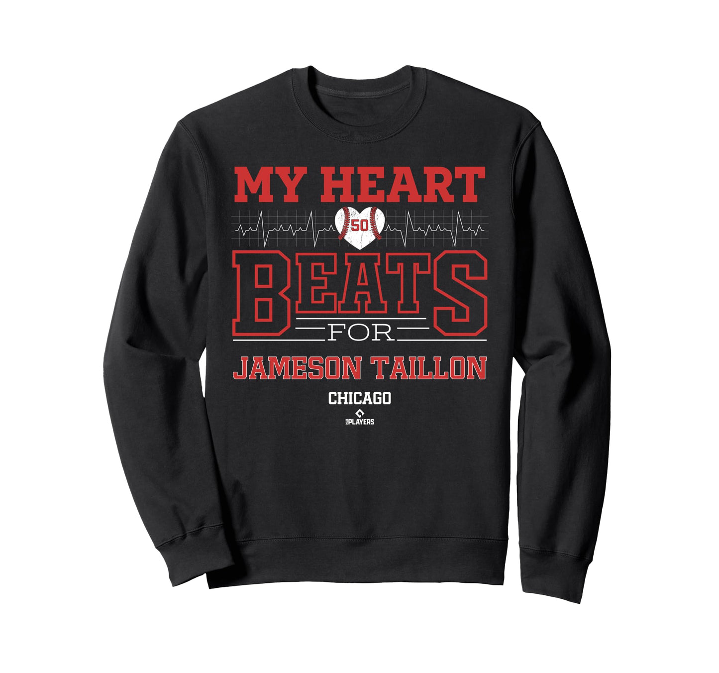 My Heart Beats Jameson Taillon Sweatshirt - Streetwear Style Men Women - T-Shirt, Sweatshirt, Hoodie