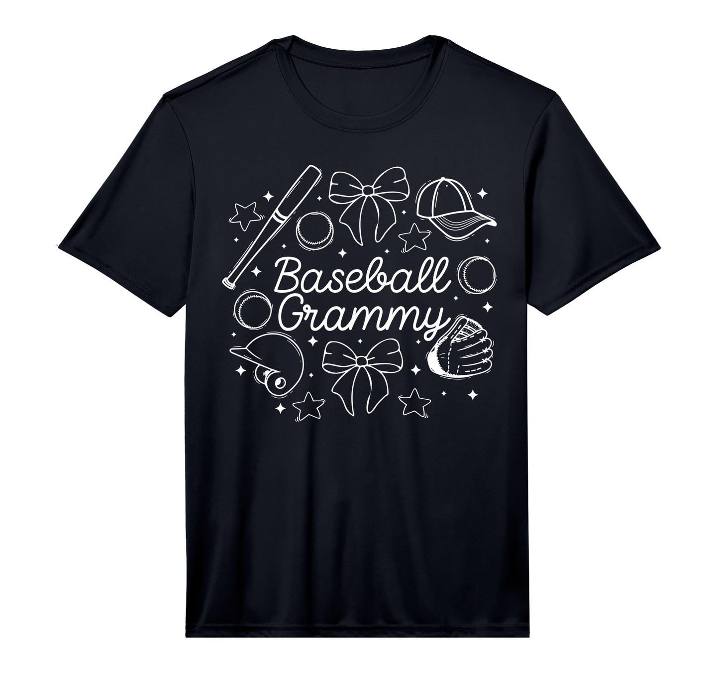 Mens Baseball Grammy Coquette Grammy T-Shirt - Minimalist Print for Adults - T-Shirt, Sweatshirt, Hoodie