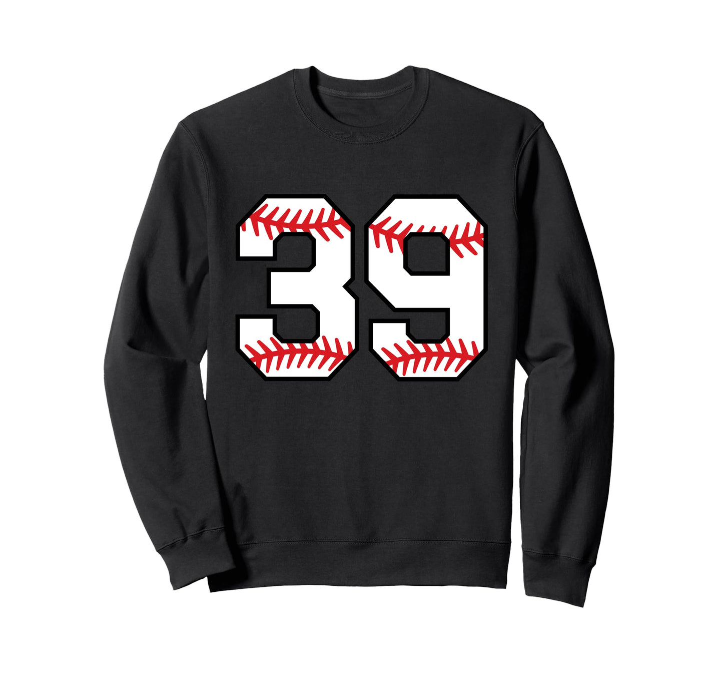 Number 39 Baseball Sweatshirt - Streetwear Style Men Women - T-Shirt, Sweatshirt, Hoodie