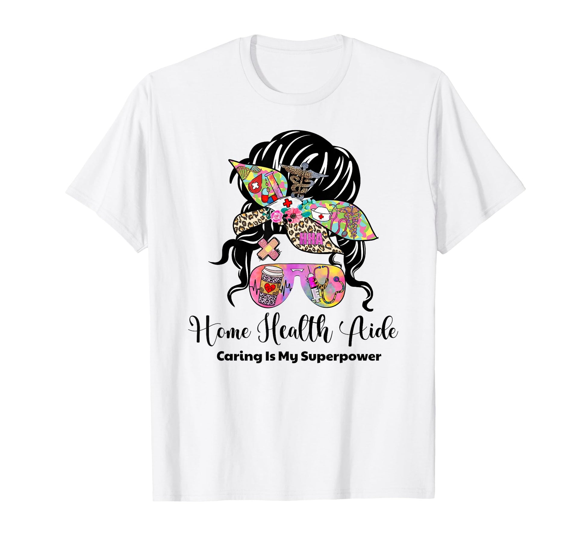 Medical Home Caregiver Hoodie - Custom Art Print Men Women - T-Shirt, Sweatshirt, Hoodie