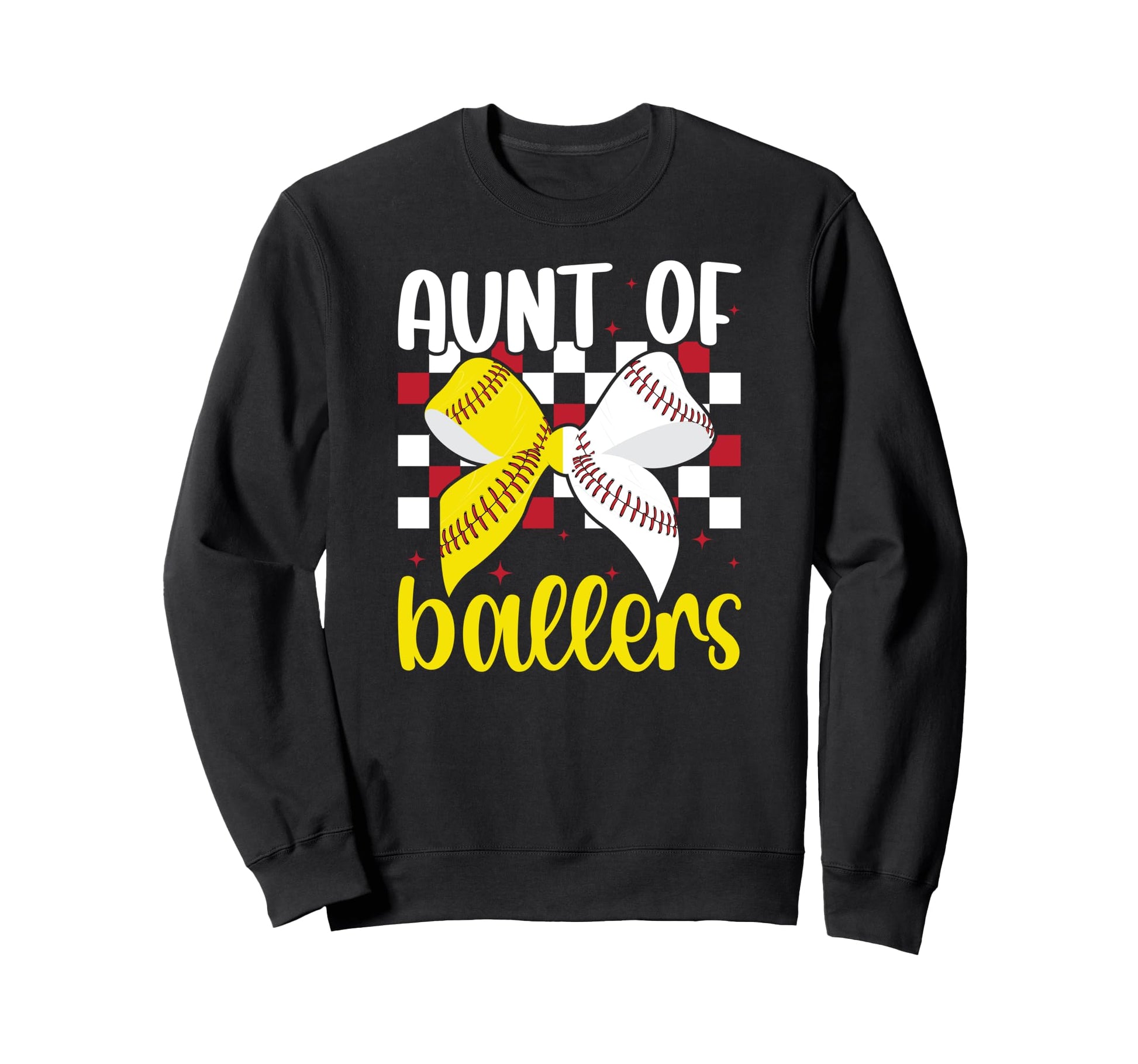 Aunt Ballers Coquette Baseball Sweatshirt - Unique Graphic Men Women - T-Shirt, Sweatshirt, Hoodie