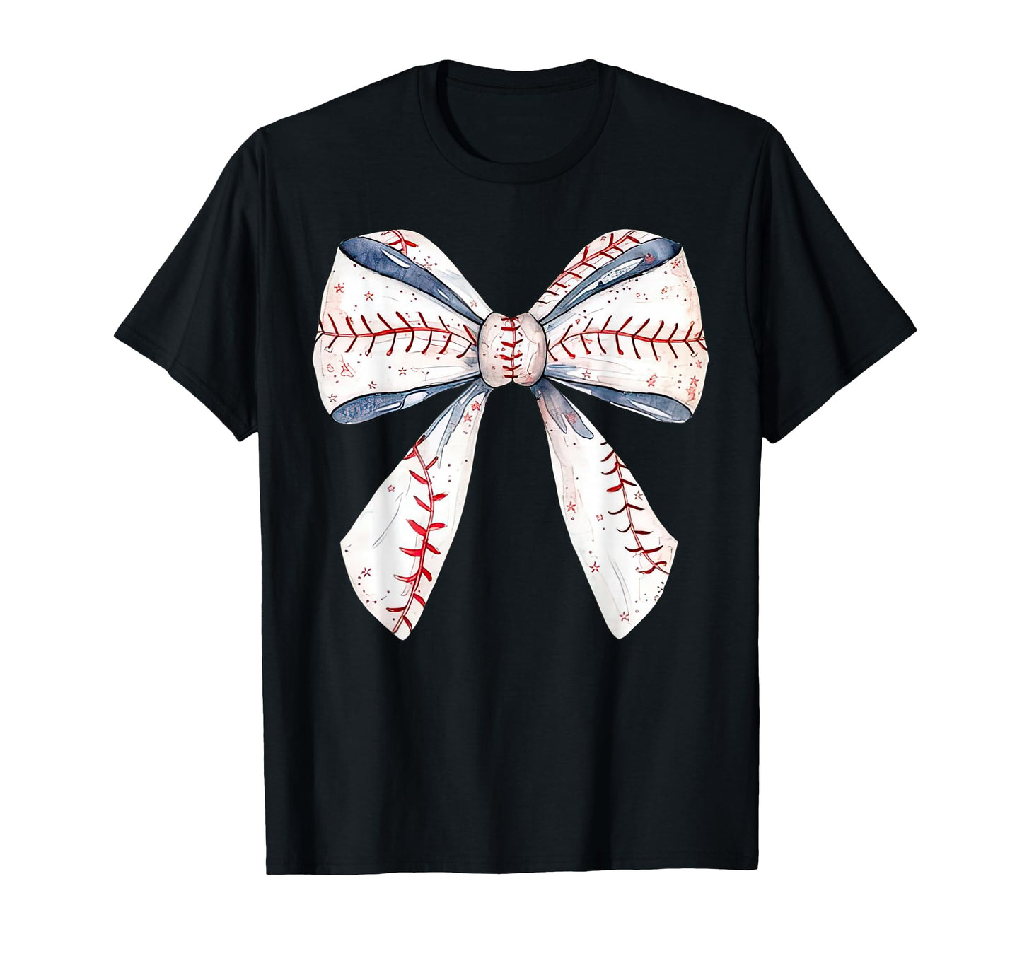Baseball Mom Coquette Bow Mothers Day T-Shirt - Unique Graphic Men Women - T-Shirt, Sweatshirt, Hoodie