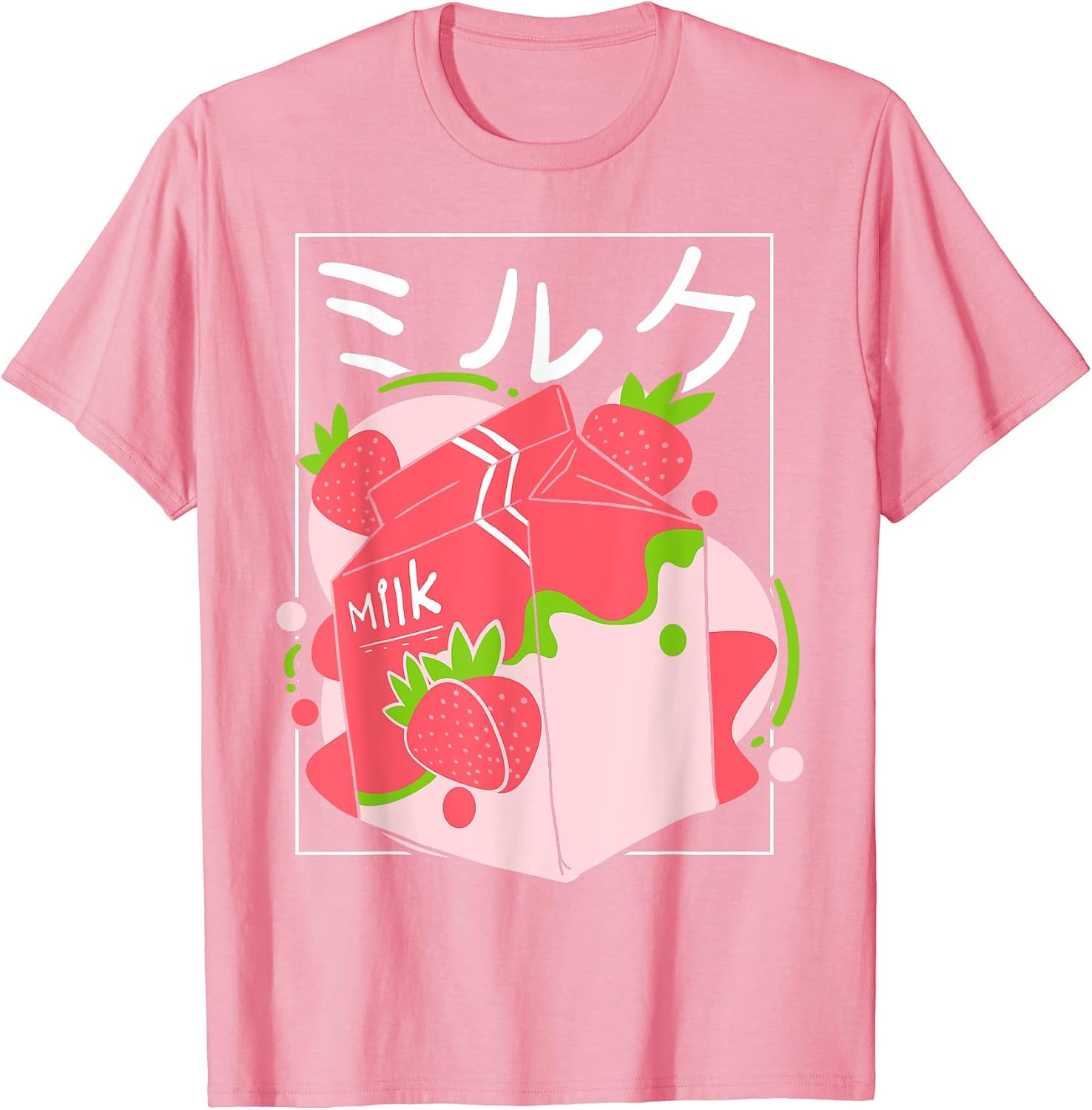 Strawberry Japanese Kawaii Gifts - Adult & Kids T-Shirts, Sweatshirts & Hoodies apparel design preview 1