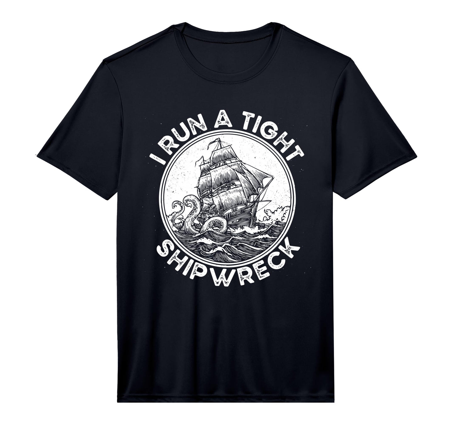Mens I Run Tight Shipwreck Homeschool T-Shirt - Unique Graphic Men Women - T-Shirt, Sweatshirt, Hoodie